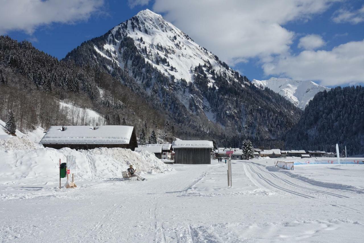 Pension Haus Romy Schoppernau Esterno foto