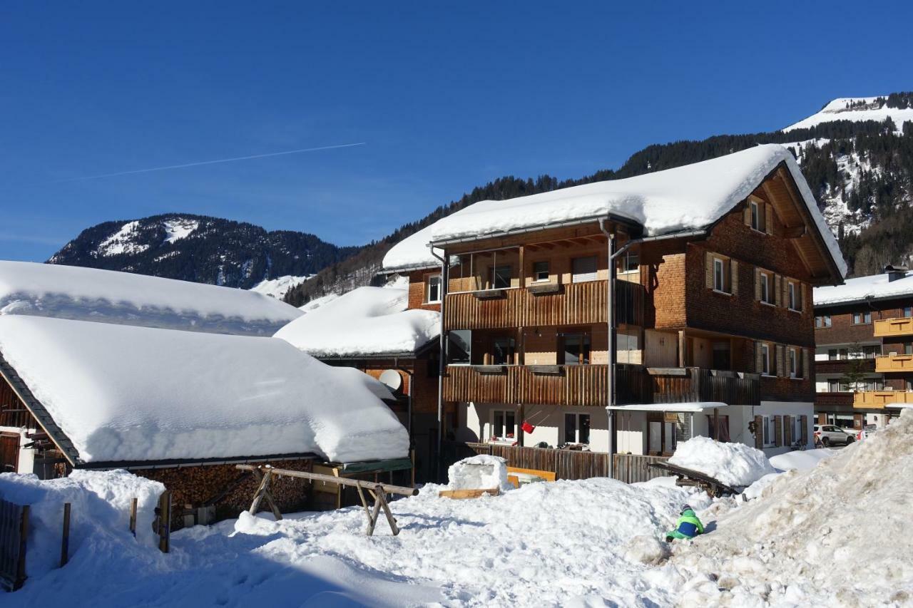 Pension Haus Romy Schoppernau Esterno foto